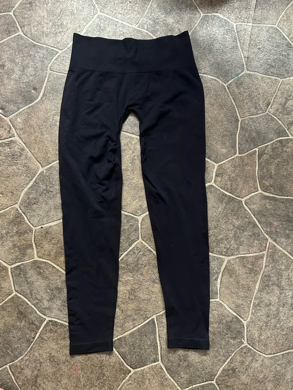 Black High-Rise Workout Leggings